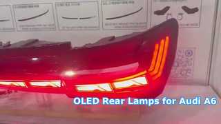 Digital Elegance: The Ultimate OLED Taillight Upgrade for Audi A6 C8 (2019-2024)
